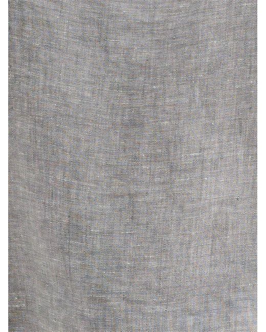 Eres Gray Bienheureux Drawstring-Fastening Trousers