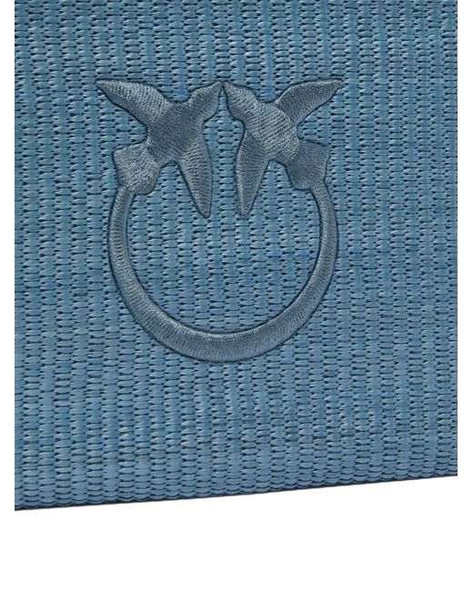 Pinko Blue Logo-Detail Wallet