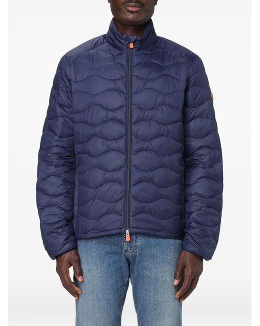 Save The Duck Gesteppte Whirl Jacke in Blue für Herren