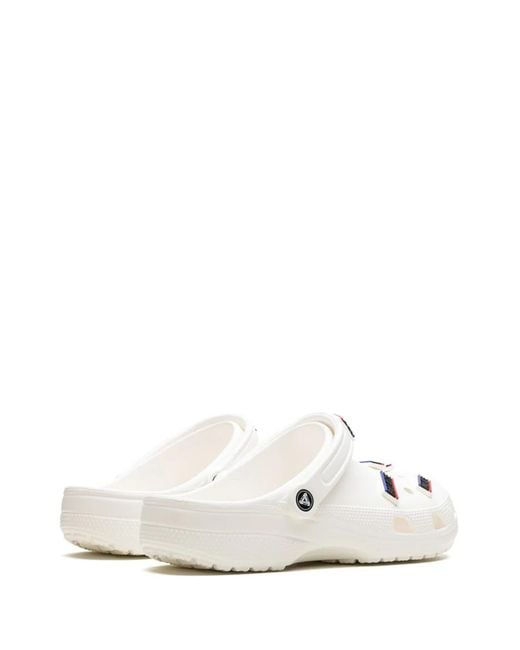 CROCSTM White X Palace Classic Clogs for men