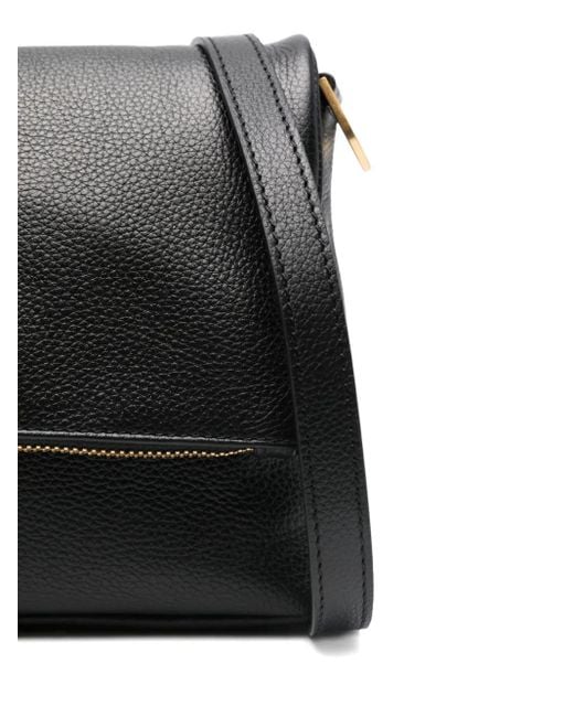 Zadig & Voltaire Gray Rocky Ii Grained Leather