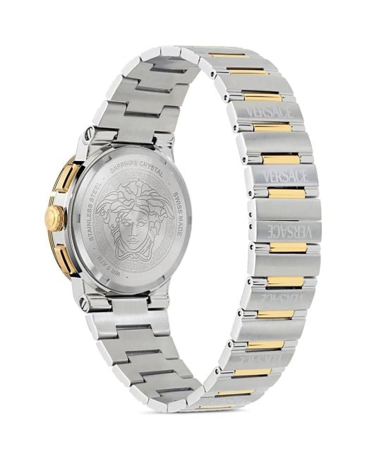 Versace White Greca 40Mm for men
