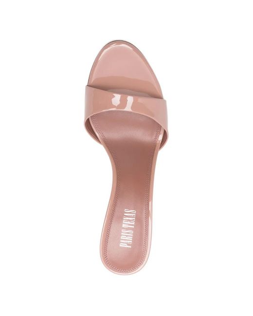 Paris Texas Pink Lidia Open-Toe Sandals