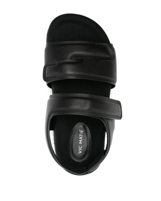 Sandales Gear à plateforme Vic Matié en coloris Black