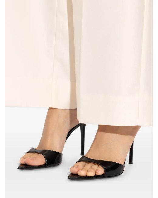 Giuseppe Zanotti Black 90Mm Intriigo Pointed-Toe Sandals