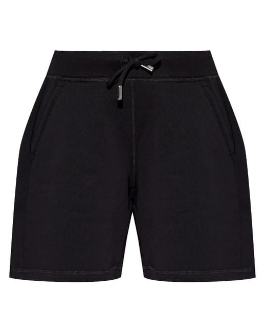 DSquared² Blue Printed Track Shorts