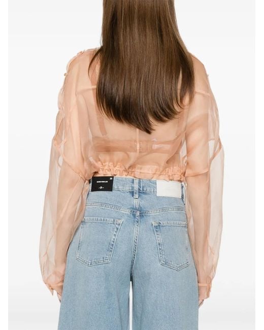 Pinko Pink Logan Caban Pocket Buttoned Jacket