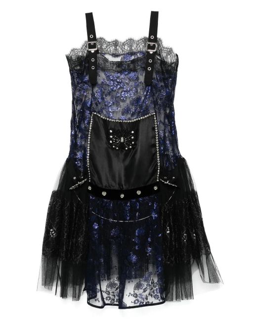 Chopova Lowena Nohow ミニドレス Black