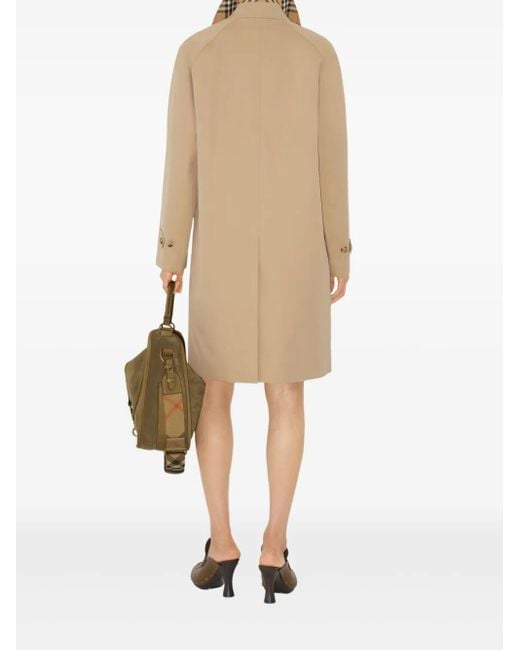 Burberry Natural Camden Heritage Button Coat
