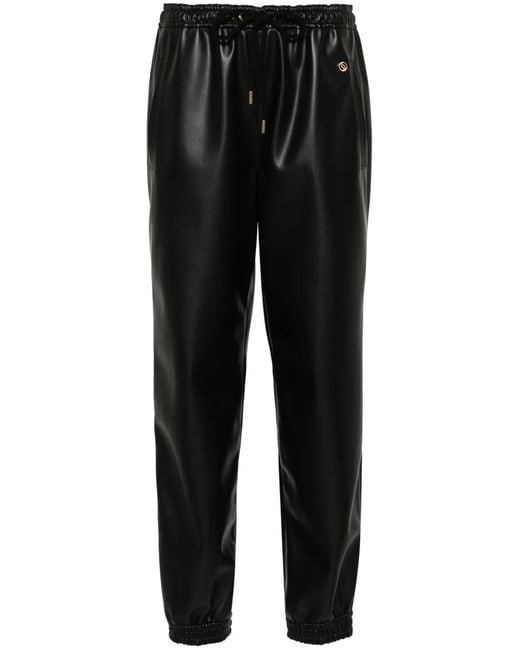 Stella McCartney Black Alter Mat Tapered Trousers