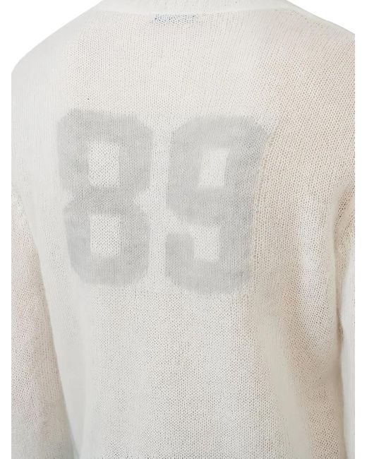 Paloma Wool Langärmeliger Pullover aus Mohair in White für Herren