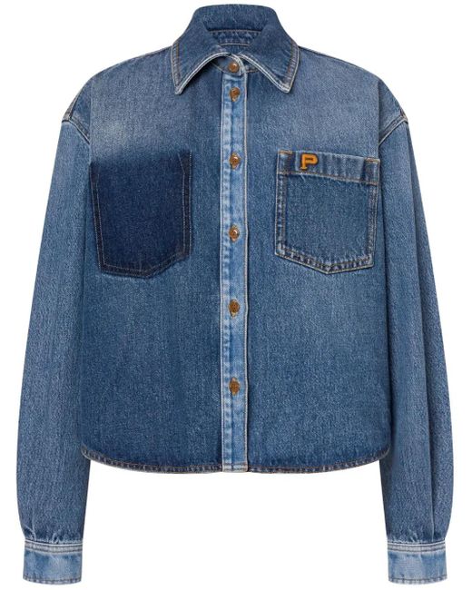 Philosophy Di Lorenzo Serafini デニムシャツ Blue