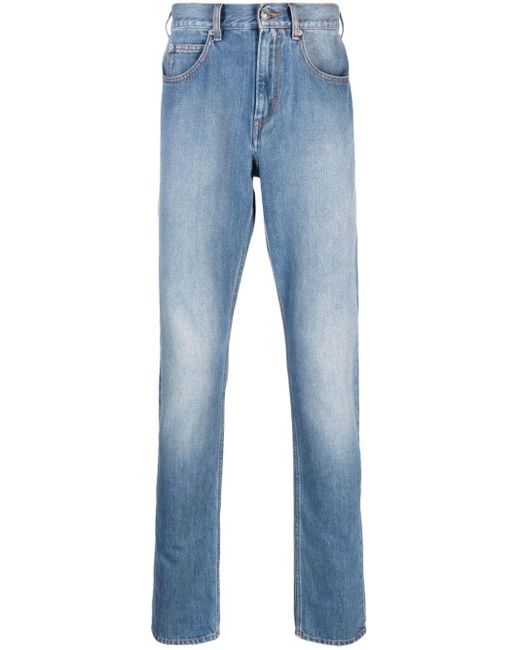Isabel Marant Blue Straight-leg Cotton Jeans for men