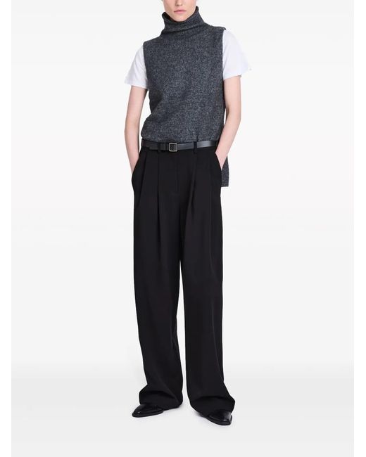 Proenza Schouler Blue Eleanor Wide-Leg Trousers