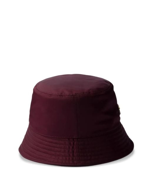 Prada Red Re-Nylon Bucket Hat