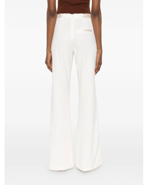 Imperial White Tailored Trousers