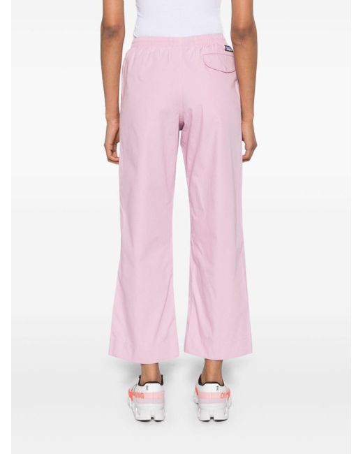 Patagonia Pink Funhoggers Drawstring Cropped Trousers