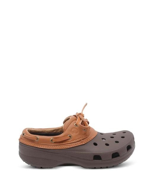 CROCSTM Brown Classic Boat Shoe Sandals for men