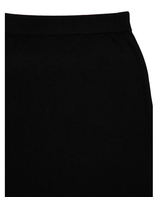Zimmermann Black Luna Midi Skirt