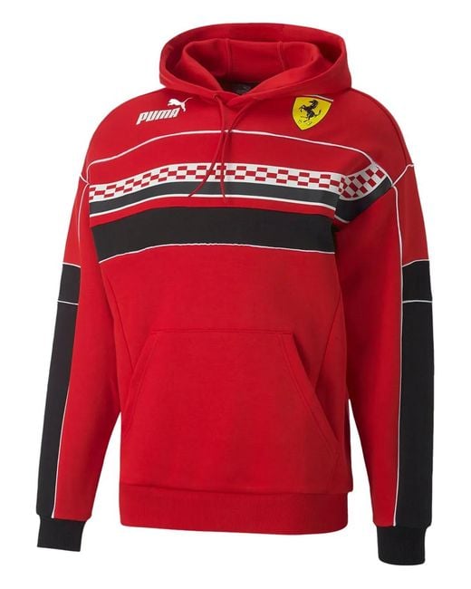 PUMA Red X Scuderia Ferrari Race Sds Hoodie for men