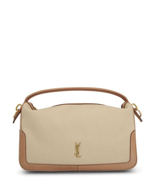 Bolso Camera con asa superior Saint Laurent de color Natural