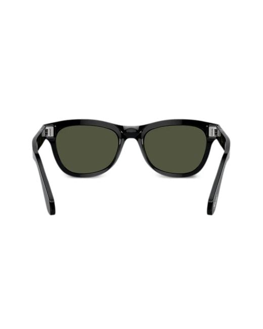 Persol Black Square-Frame Sunglasses