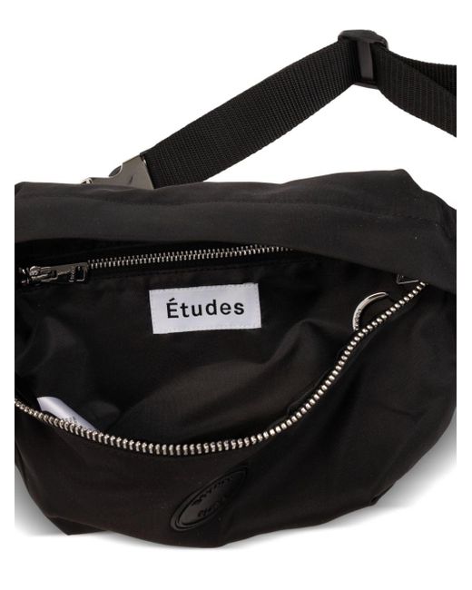 Etudes Studio Black Tuesday Logo-patch Belt Bag for men