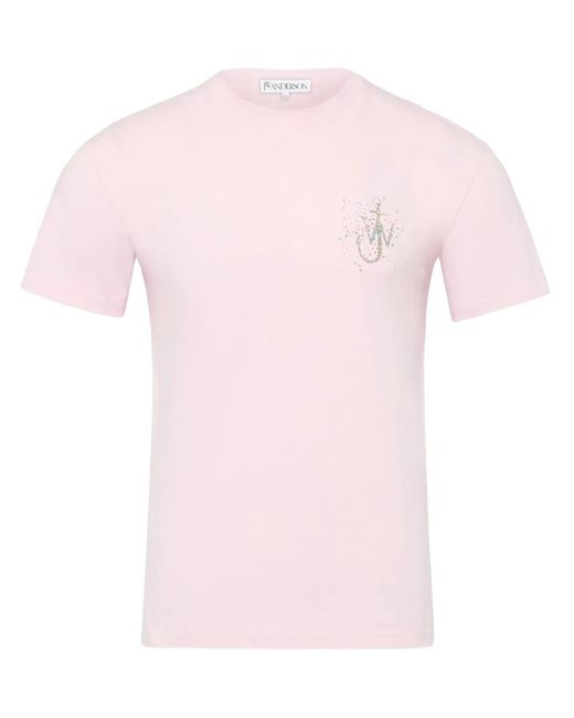 J.W. Anderson Pink Pigeon Organic-Cotton T-Shirt