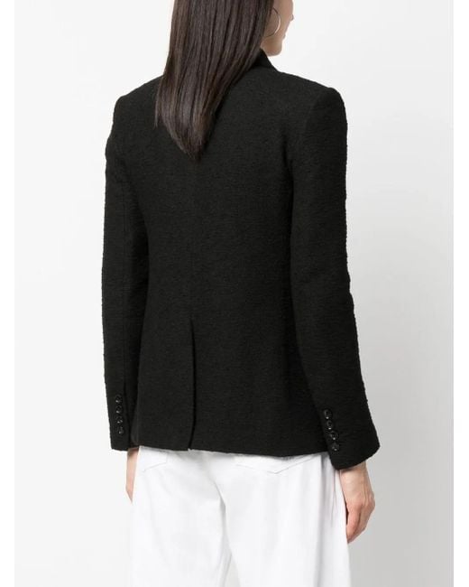 Amiri Black Single-Breasted Blazer