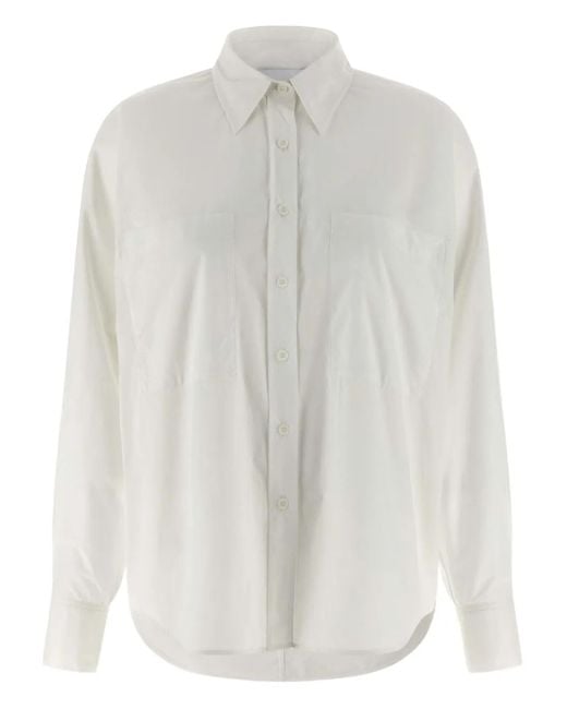 Camicia Con Maniche A Pipistrello di Nude in White