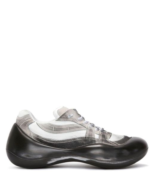 J.W. Anderson Gray Bumper-hike Sneakers for men