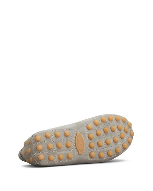Tod's Gray Gommino Bubble Loafers for men