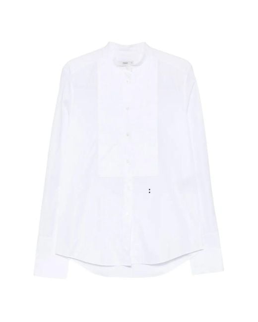Fendi Blouse Met Knopen in het White