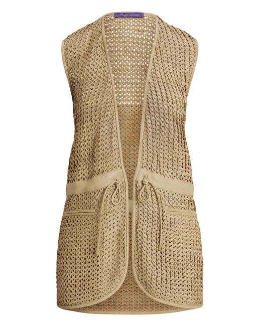 Ralph Lauren Tabetha ベスト Natural