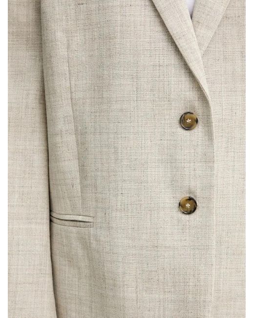 Herskind Natural Notched-Lapel Linen Blazer