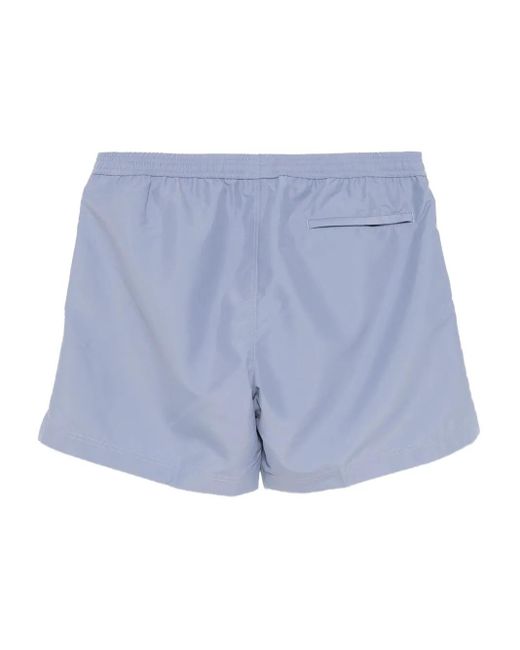 Sunspel Blue Drawstring Swim Shorts for men