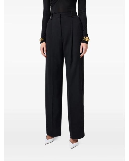 Pantalones con pinzas Elisabetta Franchi de color Black