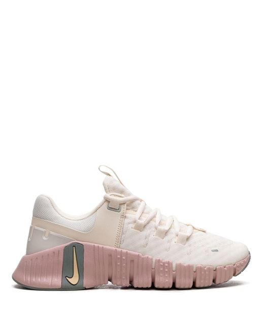 Nike Pink Free Metcon 5 Pale Ivory Sneakers