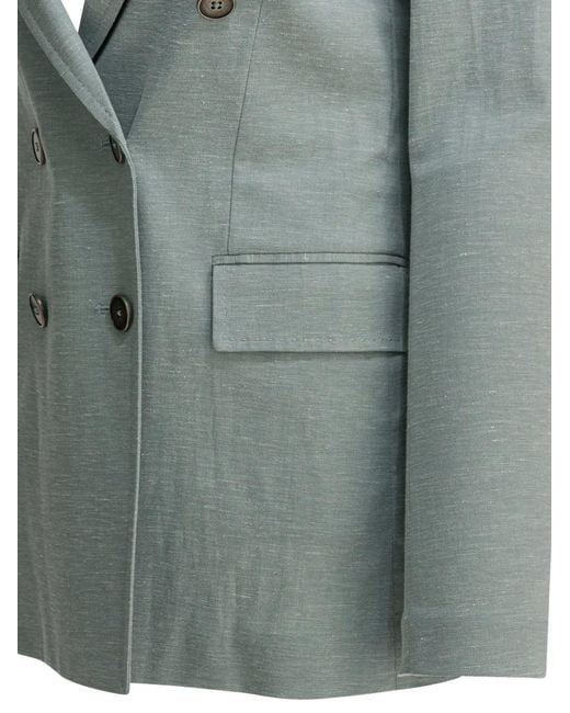 Circolo 1901 Gray Button Blazer