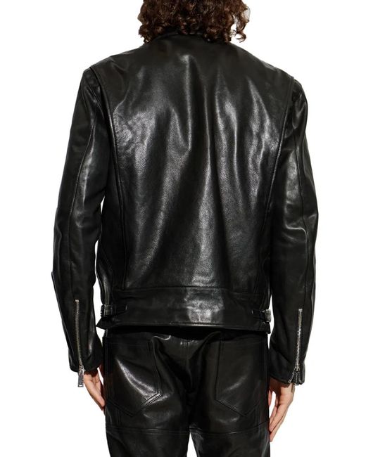 DSquared² Black Zip-Fastening Jacket for men