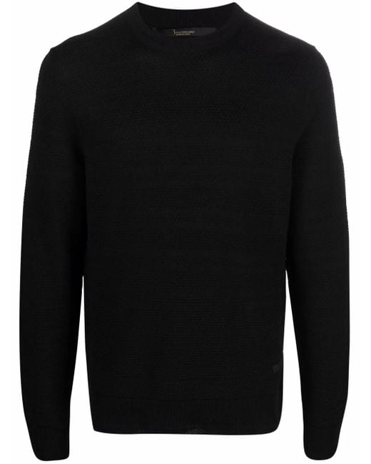 メンズ Billionaire ラウンドネック プルオーバー Black