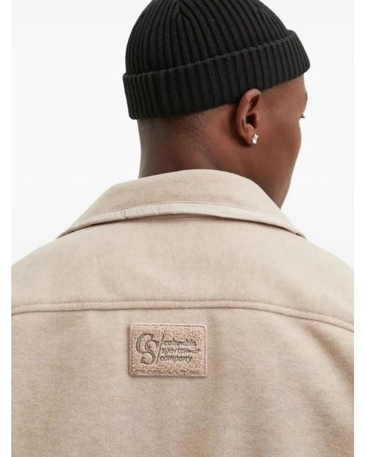 Columbia Natural Flap-Pockets Shirt Jacket