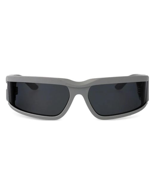 Dolce & Gabbana Gray Sonnenbrille Mit Dg-Prägung