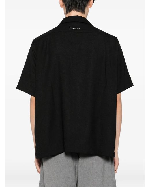 A Bathing Ape Black Stud-Embellished Shirt for men