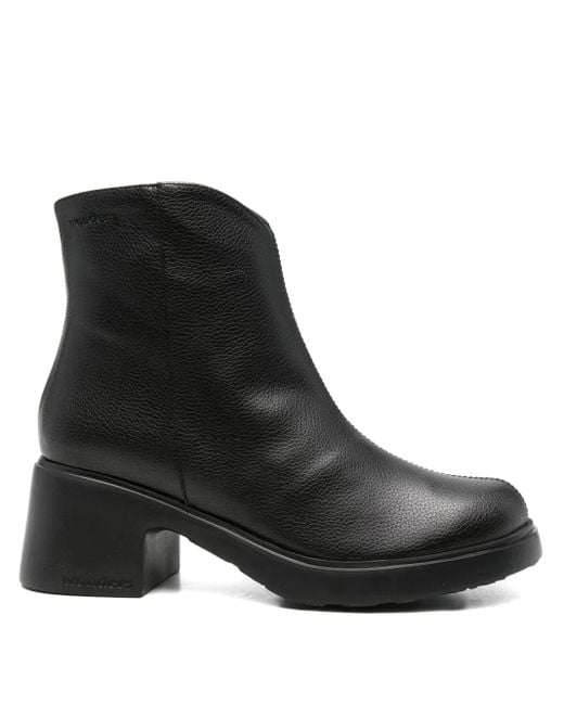 Wonders Black Flytres Boots