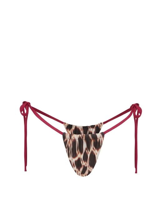 FAE SWIM Pink Birdie Bikini Briefs