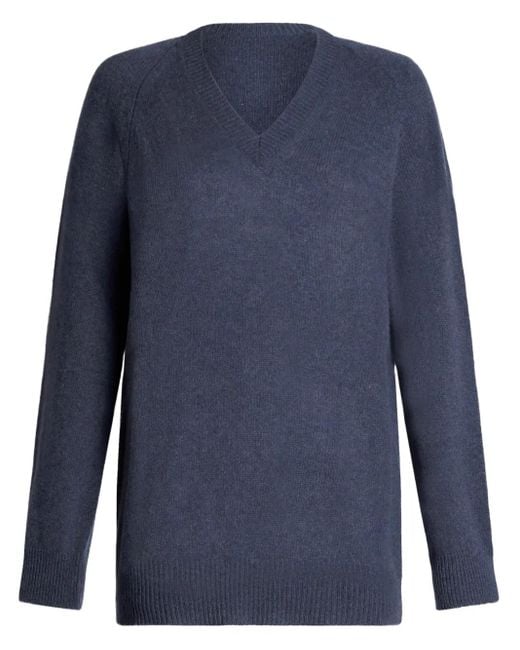Etro Blue Cashmere Sweater