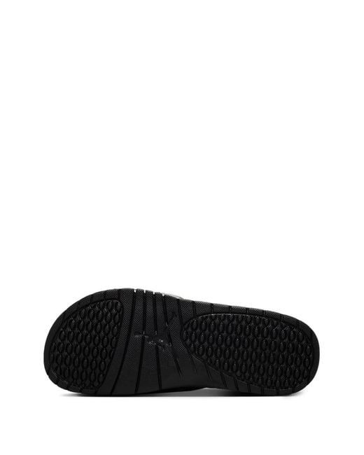 Nike Black Hydro 5 "Metallic" Slides for men