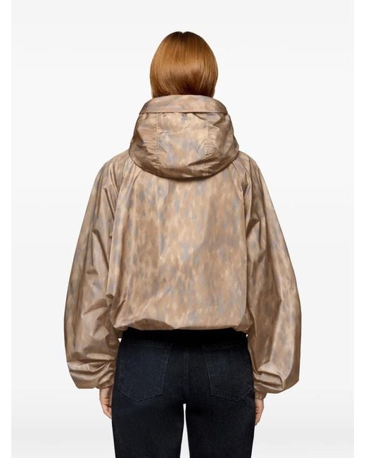 Ganni Natural Recycled Polyamide Jacket