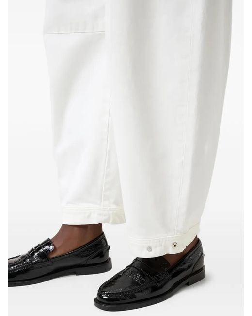 Vaqueros Barrel Rhannon Closed de color White